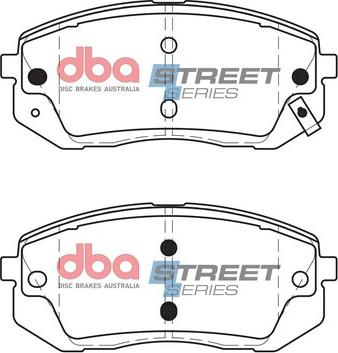 DBA Australia DB2174SS - Kit de plaquettes de frein, frein à disque cwaw.fr