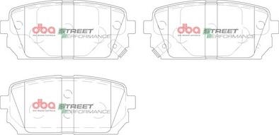 DBA Australia DB2175SP - Kit de plaquettes de freins de haute performance cwaw.fr