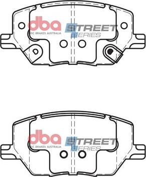 DBA Australia DB2399SS - Kit de plaquettes de frein, frein à disque cwaw.fr