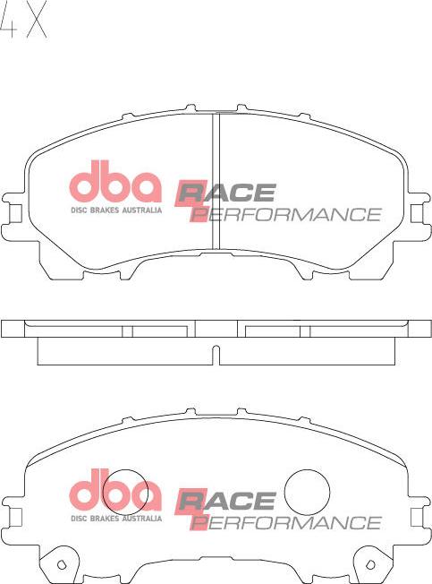 DBA Australia DB2341RP - Kit de plaquettes de frein, frein à disque cwaw.fr