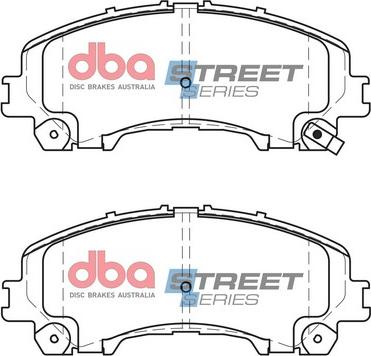 DBA Australia DB2341SS - Kit de plaquettes de frein, frein à disque cwaw.fr