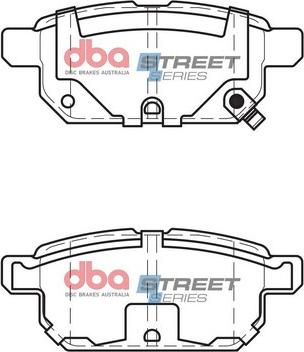 DBA Australia DB2364SS - Kit de plaquettes de frein, frein à disque cwaw.fr