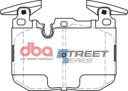 DBA Australia DB2299SS - Kit de plaquettes de frein, frein à disque cwaw.fr