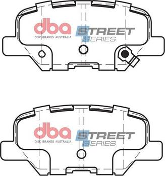 DBA Australia DB2294SS - Kit de plaquettes de frein, frein à disque cwaw.fr