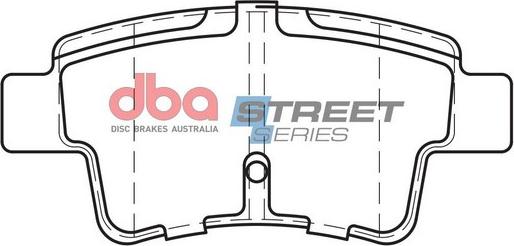 DBA Australia DB2220SS - Kit de plaquettes de frein, frein à disque cwaw.fr