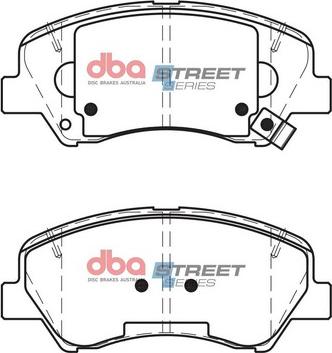 DBA Australia DB2272SS - Kit de plaquettes de frein, frein à disque cwaw.fr