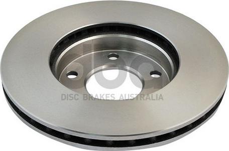 DBA Australia DBA957 - Disque de frein cwaw.fr