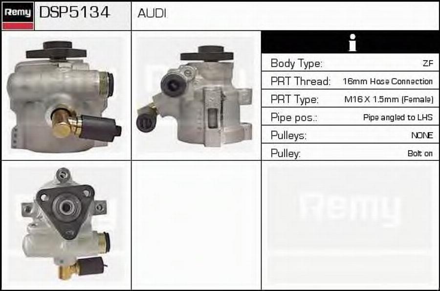 Delco Remy DSP5134 - Pompe hydraulique, direction cwaw.fr