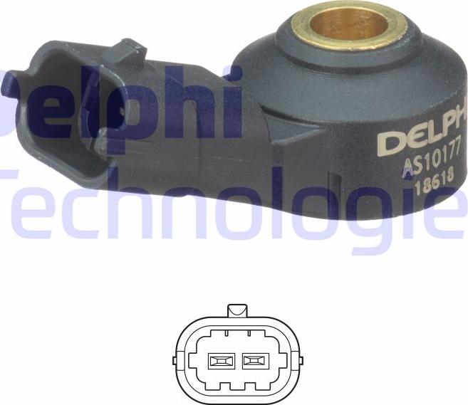 Delphi AS10177 - Capteur de cognement cwaw.fr