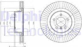 Delphi BG9081C - Disque de frein cwaw.fr