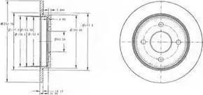 BOSCH 986478344 - Disque de frein cwaw.fr