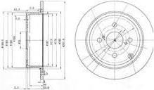 BENDIX 522040 - Disque de frein cwaw.fr