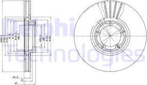 ATE 24.0124-0123.1 - Disque de frein cwaw.fr