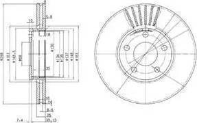 Valeo 186271 - Disque de frein cwaw.fr