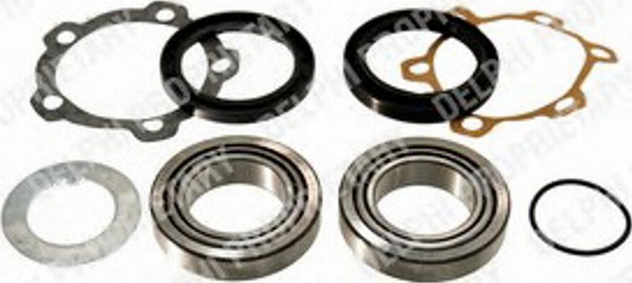 Delphi BK146 - Kit de roulements de roue cwaw.fr