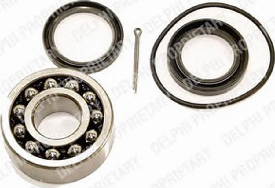 Delphi BK338 - Kit de roulements de roue cwaw.fr