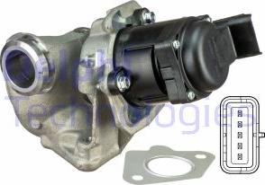 Delphi EG10401-15B1 - Vanne EGR cwaw.fr