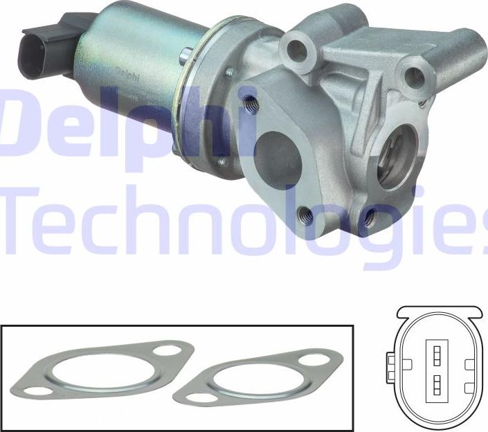 Delphi EG10475-12B1 - Vanne EGR cwaw.fr