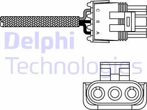 Delphi ES10996-12B1 - Sonde lambda cwaw.fr