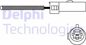 Delphi ES10997-12B1 - Sonde lambda cwaw.fr