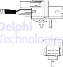 Delphi ES10925 - Sonde lambda cwaw.fr