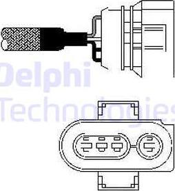 Delphi ES10403-12B1 - Sonde lambda cwaw.fr