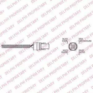 Delphi ES10632-11B1 - Sonde lambda cwaw.fr