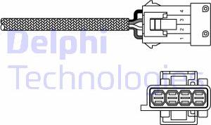 Delphi ES10818-12B1 - Sonde lambda cwaw.fr