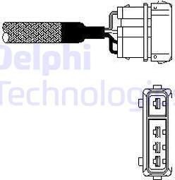 Delphi ES10333-12B1 - Sonde lambda cwaw.fr