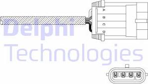 Delphi ES11055-12B1 - Sonde lambda cwaw.fr