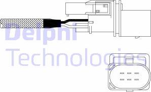 Delphi ES11022-12B1 - Sonde lambda cwaw.fr