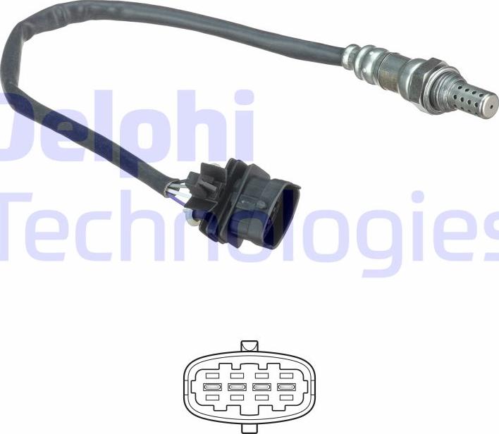 Delphi ES20491-12B1 - Sonde lambda cwaw.fr