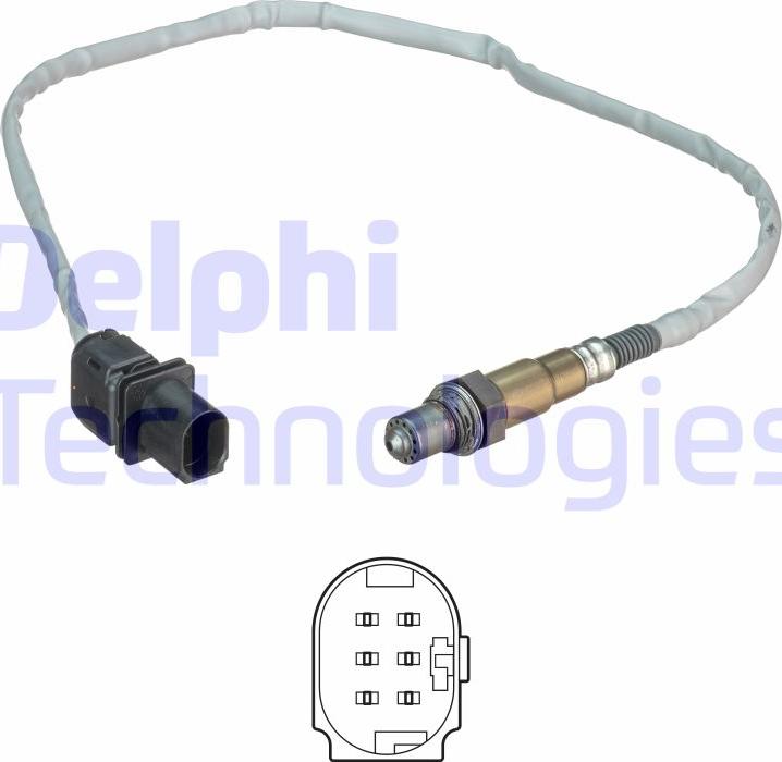 Delphi ES20541-12B1 - Sonde lambda cwaw.fr