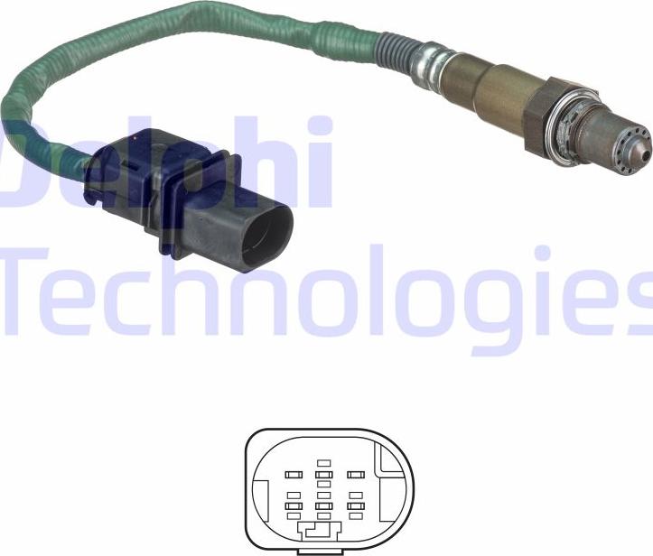 Delphi ES20551-12B1 - Sonde lambda cwaw.fr