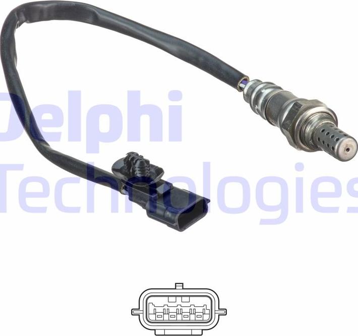 Delphi ES20522-12B1 - Sonde lambda cwaw.fr