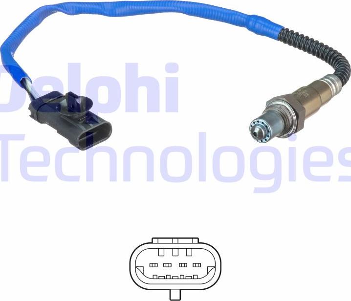 Delphi ES20656-12B1 - Sonde lambda cwaw.fr