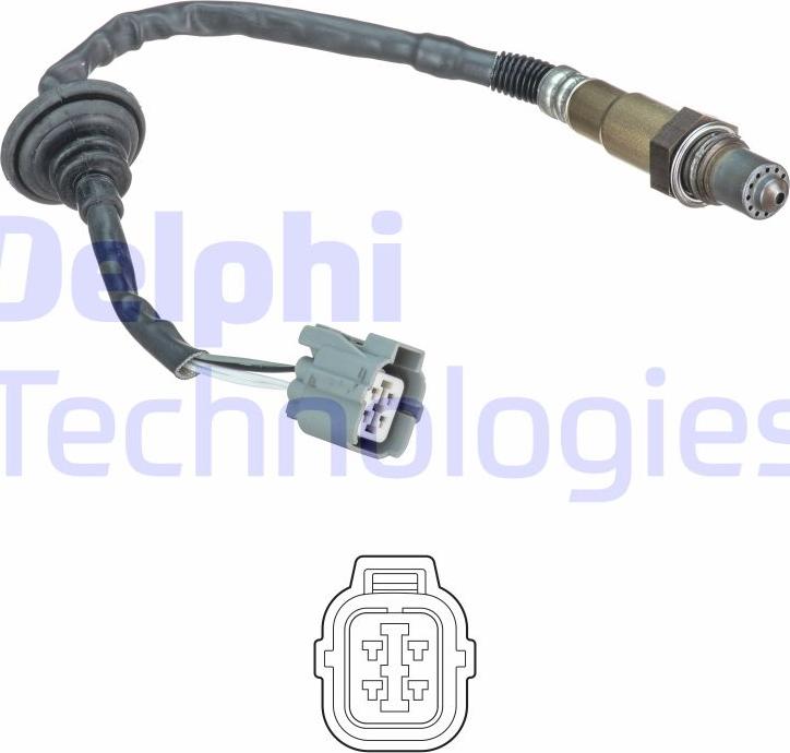 Delphi ES20637-12B1 - Sonde lambda cwaw.fr