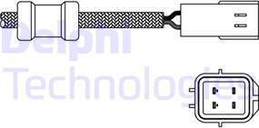 Delphi ES20049-12B1 - Sonde lambda cwaw.fr