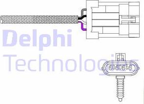 Delphi ES20023-12B1 - Sonde lambda cwaw.fr