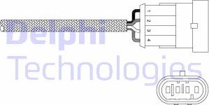 Delphi ES20344-12B1 - Sonde lambda cwaw.fr