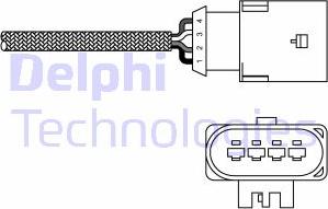 Delphi ES20303-12B1 - Sonde lambda cwaw.fr