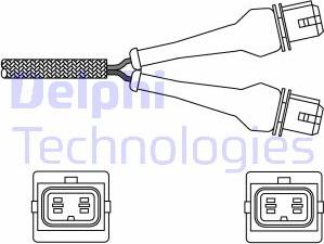 Delphi ES20244-12B1 - Sonde lambda cwaw.fr