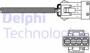 Delphi ES20255-12B1 - Sonde lambda cwaw.fr