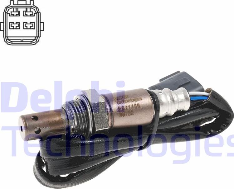 Delphi ES21406-12B1 - Sonde lambda cwaw.fr