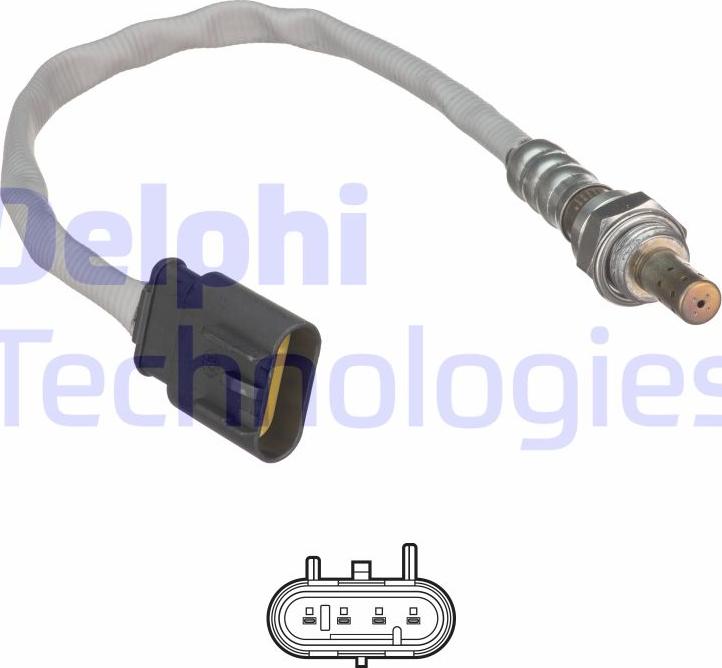 Delphi ES21058-12B1 - Sonde lambda cwaw.fr