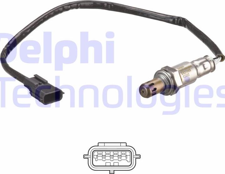 Delphi ES21060-12B1 - Sonde lambda cwaw.fr