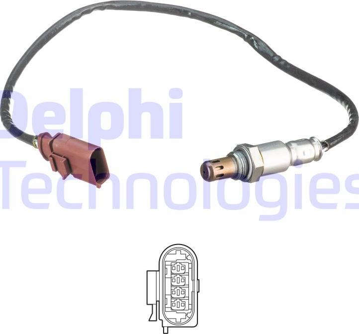 Delphi ES21089-12B1 - Sonde lambda cwaw.fr