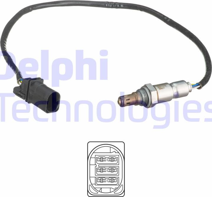 Delphi ES21079-12B1 - Sonde lambda cwaw.fr