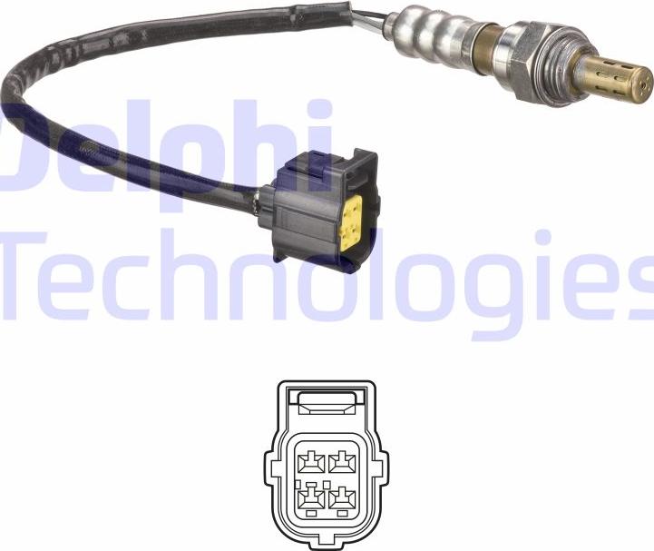 Delphi ES21142-12B1 - Sonde lambda cwaw.fr