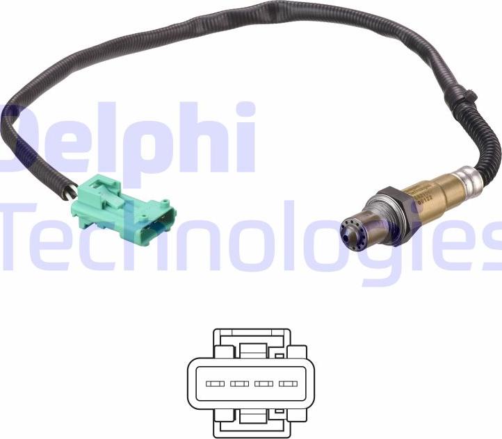 Delphi ES21147-12B1 - Sonde lambda cwaw.fr